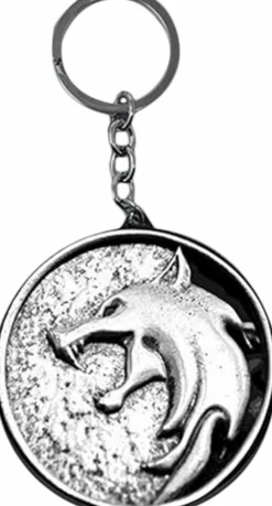 The Witcher (2019) - Wolf Medallion Metal Keychain
