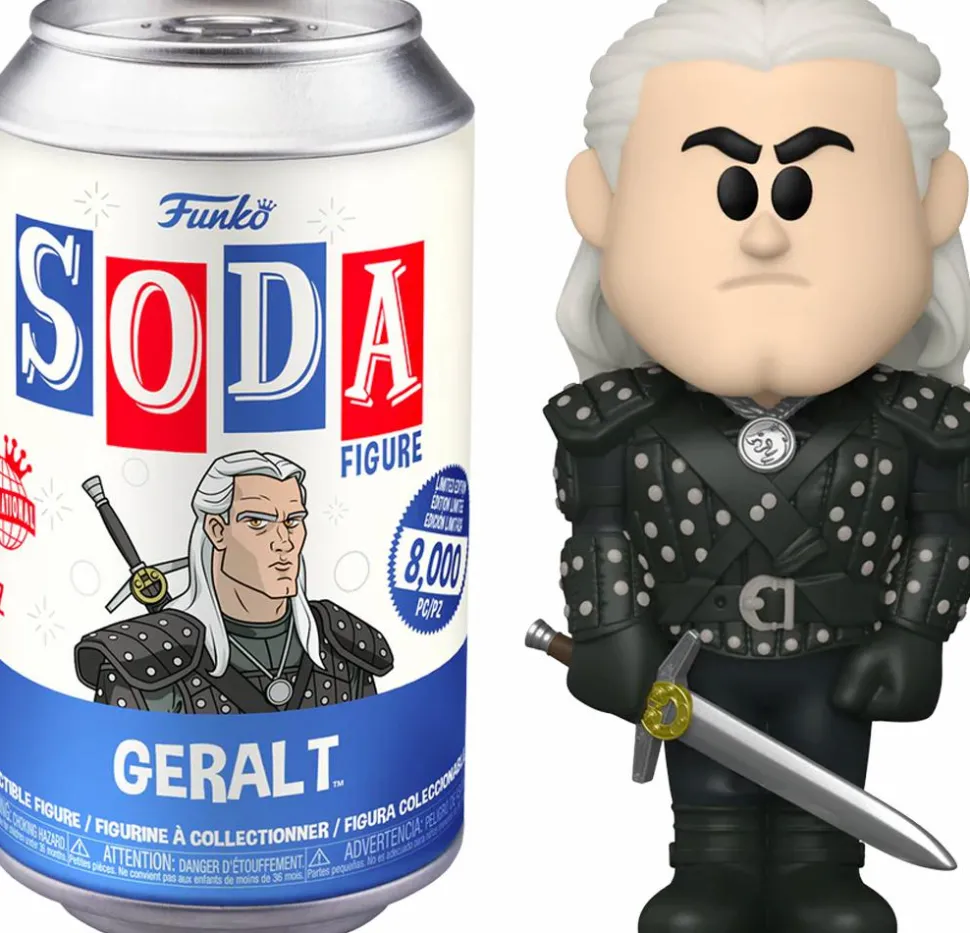 The Witcher - Geralt Vinyl SODA Figure in Collector Can (International Edition)