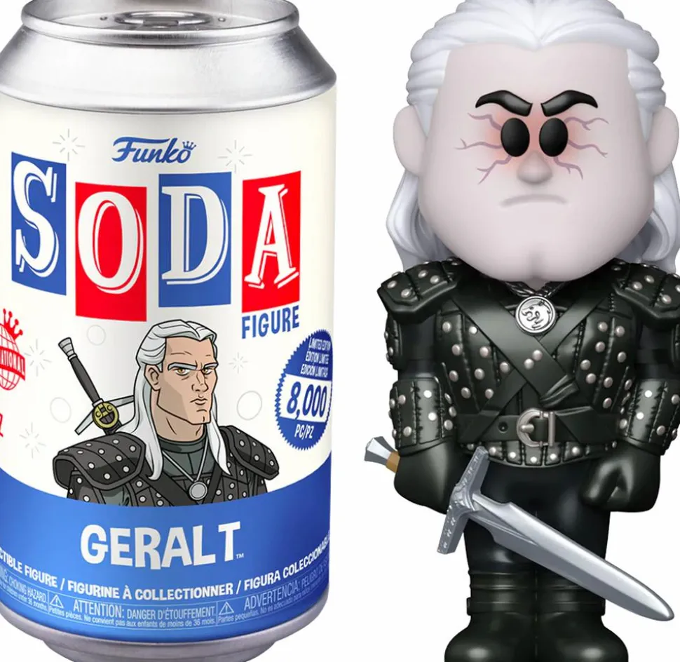 The Witcher - Geralt Vinyl SODA Figure in Collector Can (International Edition)