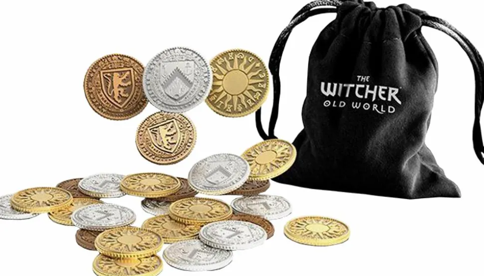 The Witcher - Old World Board Game Metal Coins