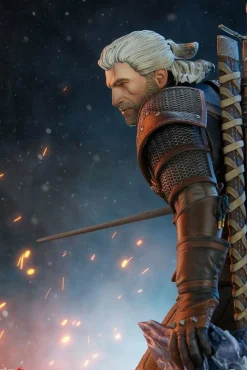 The Witcher 3: Wild Hunt - Geralt 16” Statue