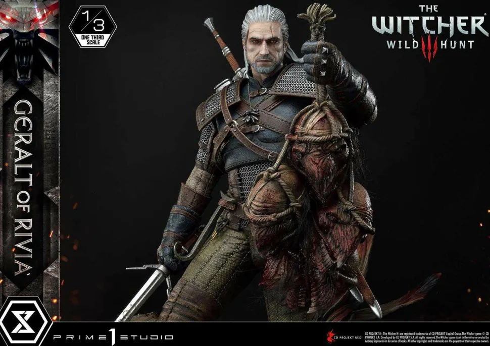 The Witcher 3: Wild Hunt - Geralt of Rivia 1/3 Scale Statue (Int Sales Only)