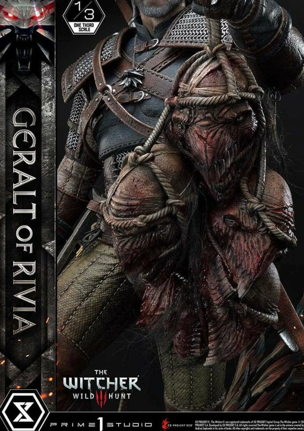 The Witcher 3: Wild Hunt - Geralt of Rivia 1/3 Scale Statue (Int Sales Only)