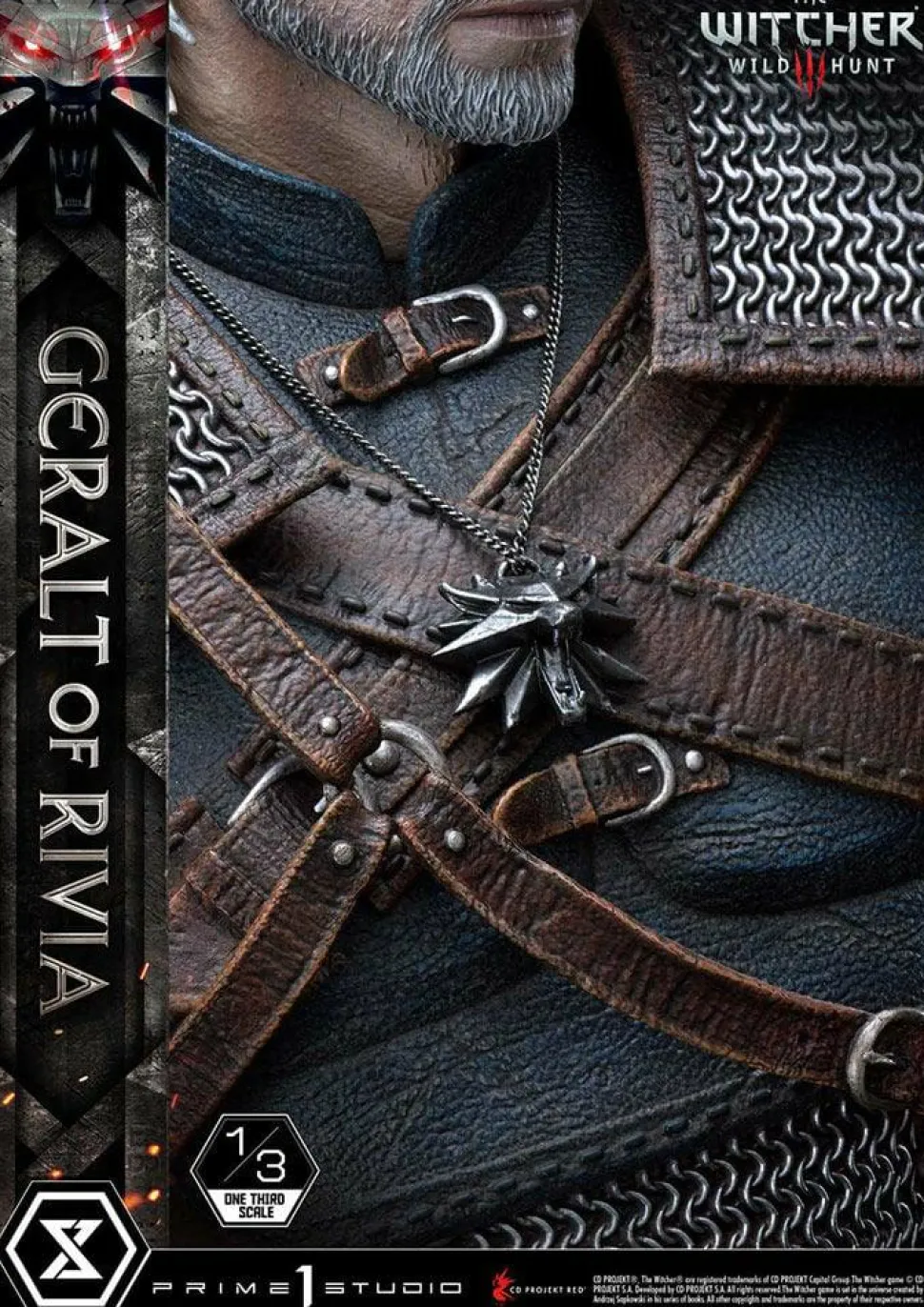 The Witcher 3: Wild Hunt - Geralt of Rivia 1/3 Scale Statue (Int Sales Only)