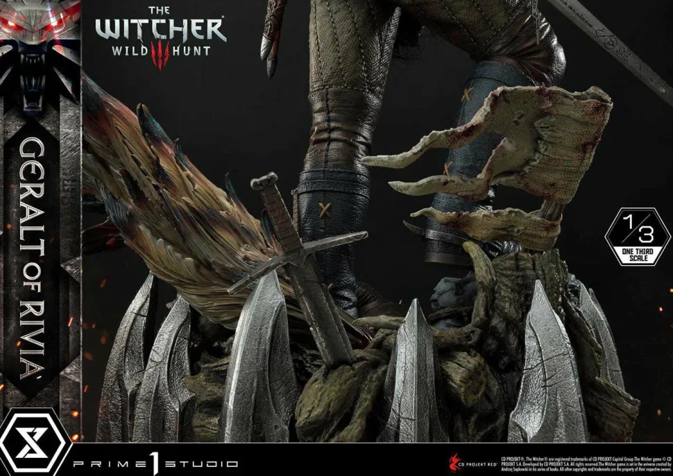 The Witcher 3: Wild Hunt - Geralt of Rivia 1/3 Scale Statue (Int Sales Only)