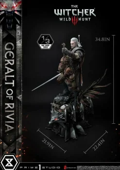 The Witcher 3: Wild Hunt - Geralt of Rivia 1/3 Scale Statue (Int Sales Only)