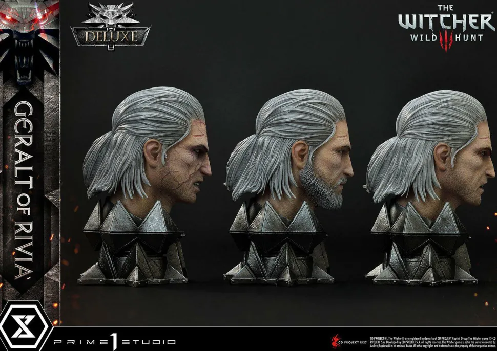 The Witcher 3: Wild Hunt - Geralt of Rivia Deluxe 1/3 Scale Statue (Int Sales Only)