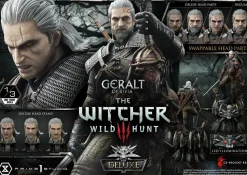 The Witcher 3: Wild Hunt - Geralt of Rivia Deluxe 1/3 Scale Statue (Int Sales Only)