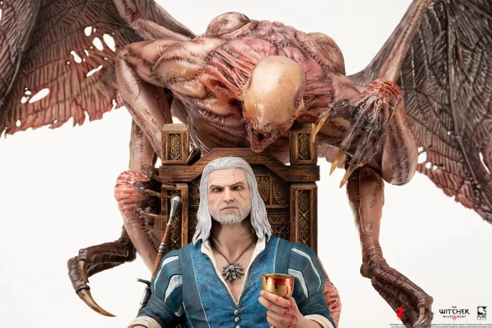 The Witcher 3: Wild Hunt - Geralt of Rivia Blood and Wine 1/4 Scale Statue