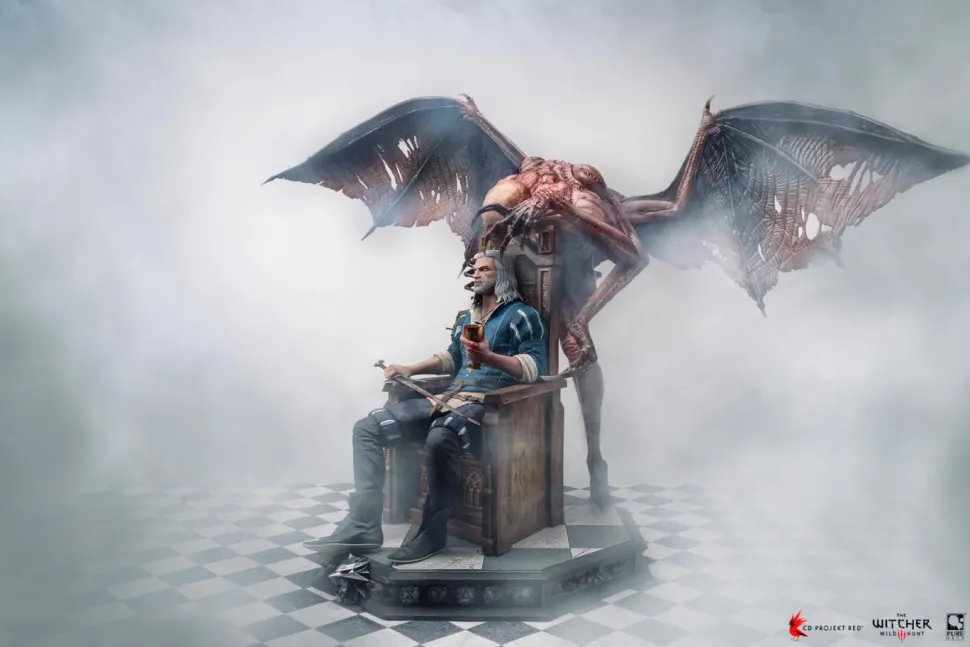 The Witcher 3: Wild Hunt - Geralt of Rivia Blood and Wine 1/4 Scale Statue