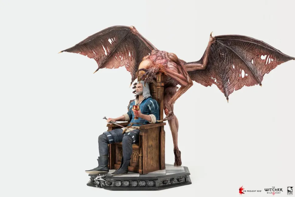 The Witcher 3: Wild Hunt - Geralt of Rivia Blood and Wine 1/4 Scale Statue