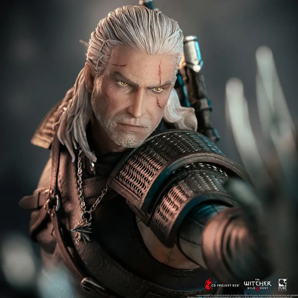The Witcher 3: Wild Hunt - Geralt of Rivia vs. Eredin 1/6th Scale Diorama Statue