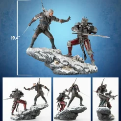 The Witcher 3: Wild Hunt - Geralt of Rivia vs. Eredin 1/6th Scale Diorama Statue