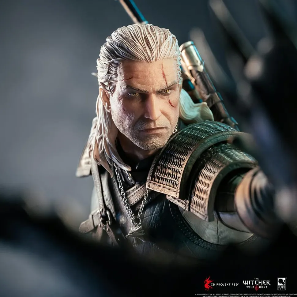 The Witcher 3: Wild Hunt - Geralt of Rivia vs. Eredin 1/6th Scale Diorama Statue