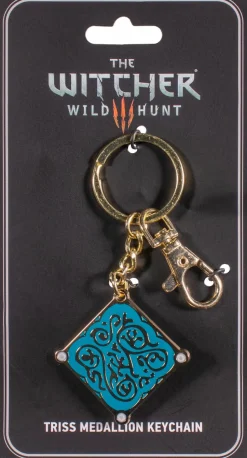 The Witcher 3: Wild Hunt - Triss’ Medallion Enamel Keychain