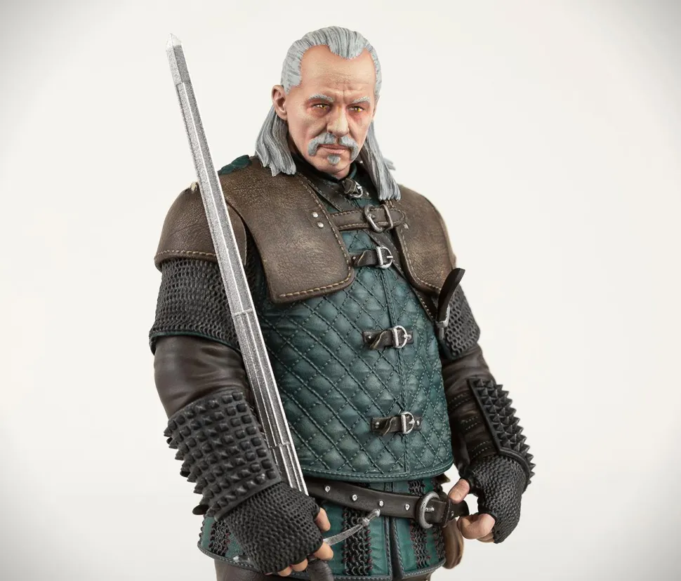 The WItcher 3: Wild Hunt - Vesemir 8” PVC Statue