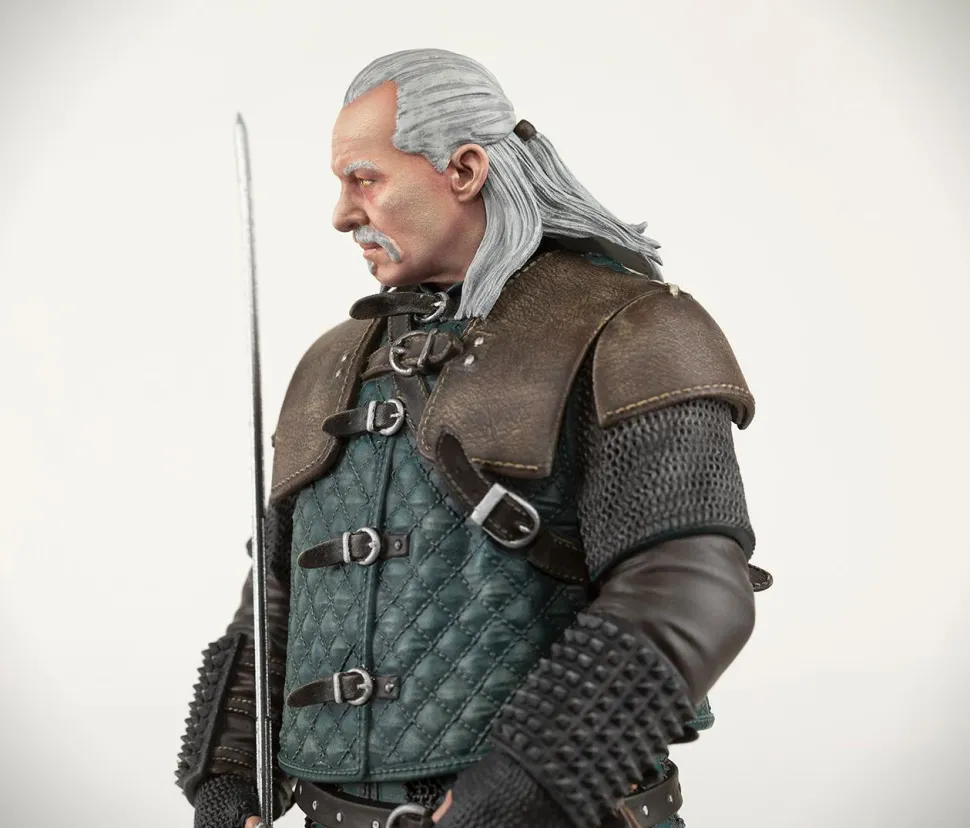 The WItcher 3: Wild Hunt - Vesemir 8” PVC Statue