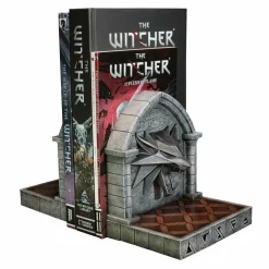 The Witcher 3: Wild Hunt - Wolf Sculpture 8” Resin Bookends