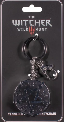The Witcher 3: Wild Hunt - Yennefer’s Medallion Enamel Keychain