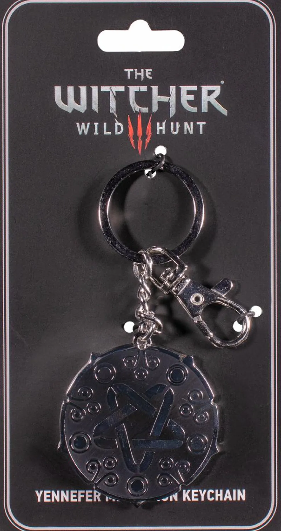 The Witcher 3: Wild Hunt - Yennefer’s Medallion Enamel Keychain