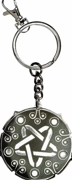 The Witcher 3: Wild Hunt - Yennefer’s Medallion Enamel Keychain