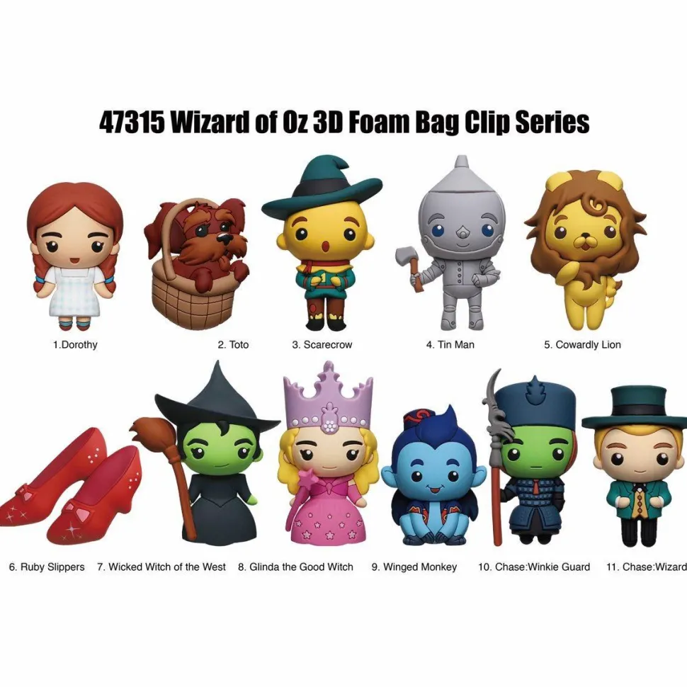 The Wizard of Oz (1939) - 3D Figural Foam Bag Clip Blind Bag (Single Unit)