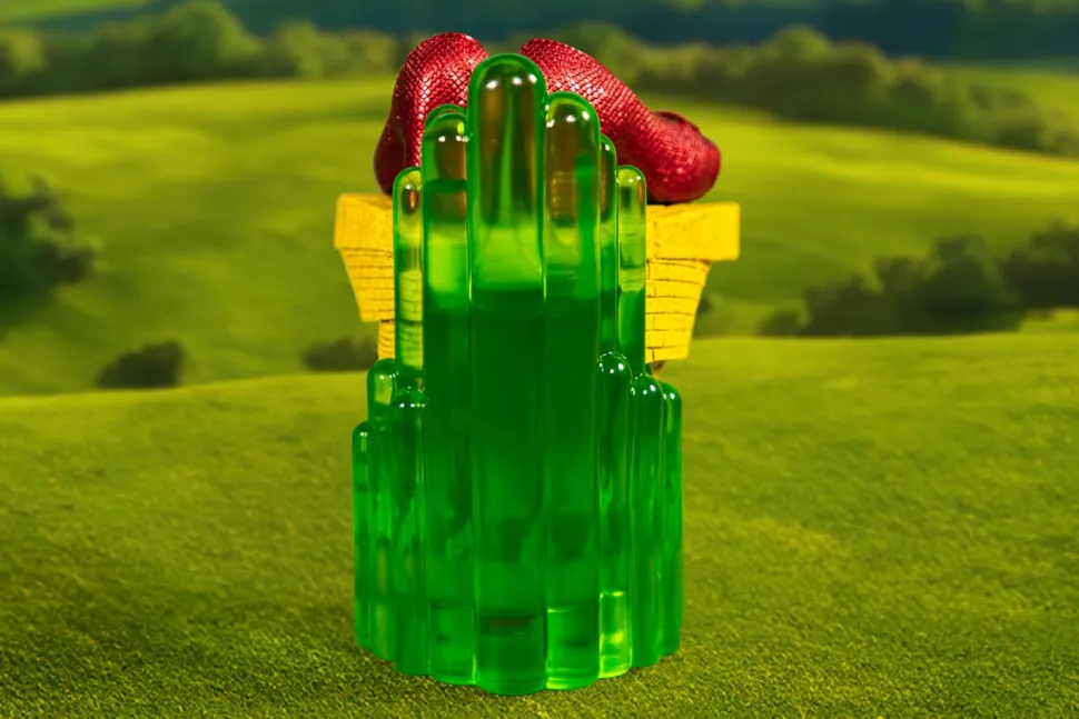 The Wizard of Oz (1939) - Ruby Slippers 1/2 Scale Replica with Light-up Statue Stand