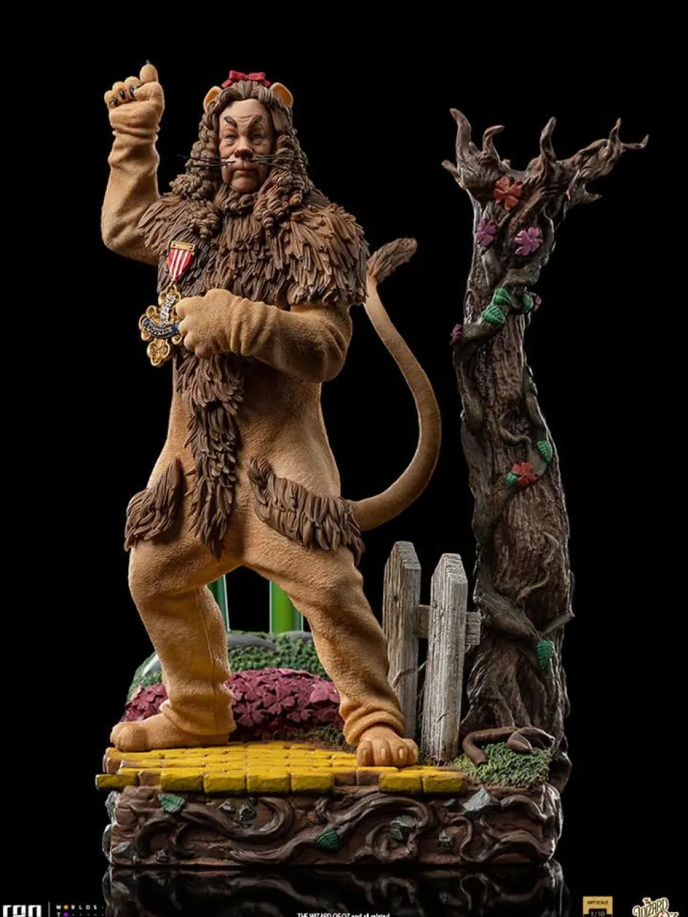 The Wizard of Oz - Cowardly Lion Deluxe 1/10th Scale Statue