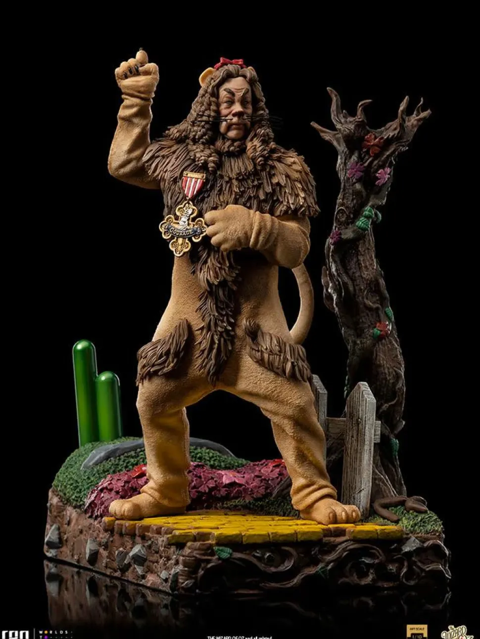 The Wizard of Oz - Cowardly Lion Deluxe 1/10th Scale Statue