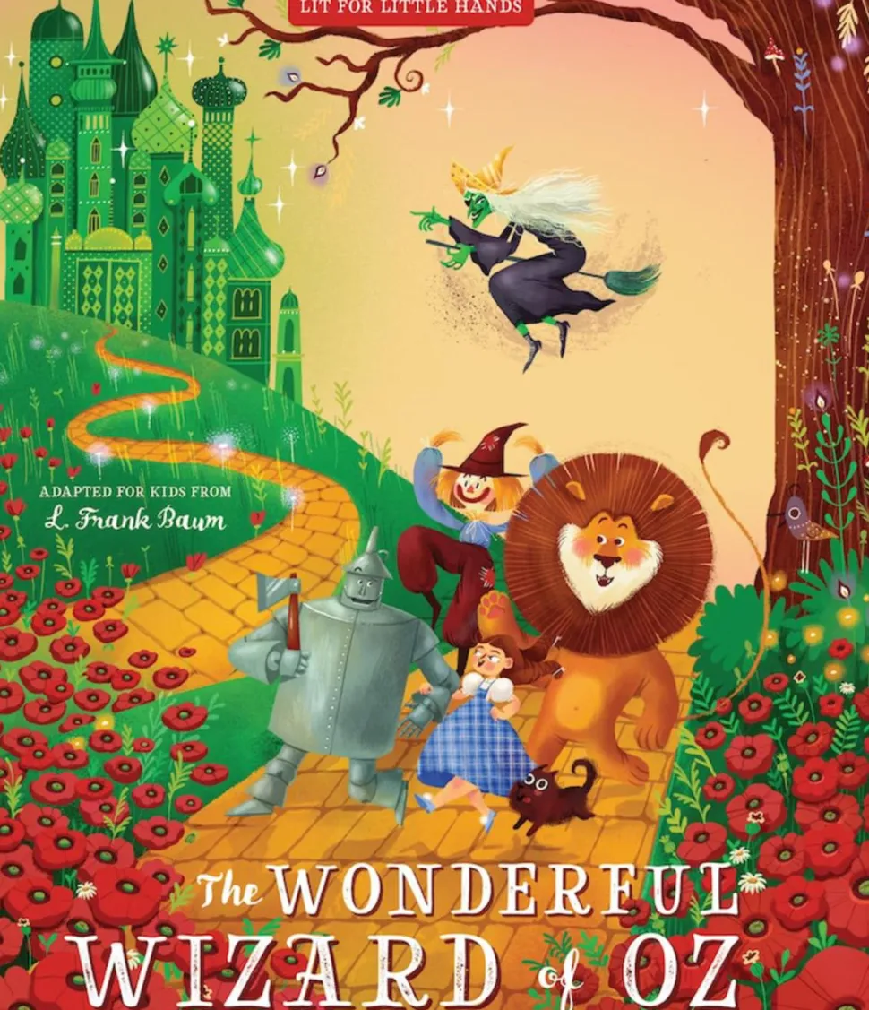 The Wonderful Wizard of Oz - Lit for Little Hands: An Activity Board Book Hardcover