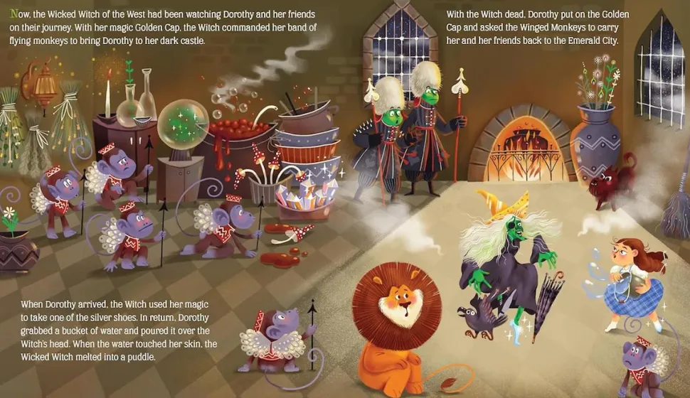 The Wonderful Wizard of Oz - Lit for Little Hands: An Activity Board Book Hardcover