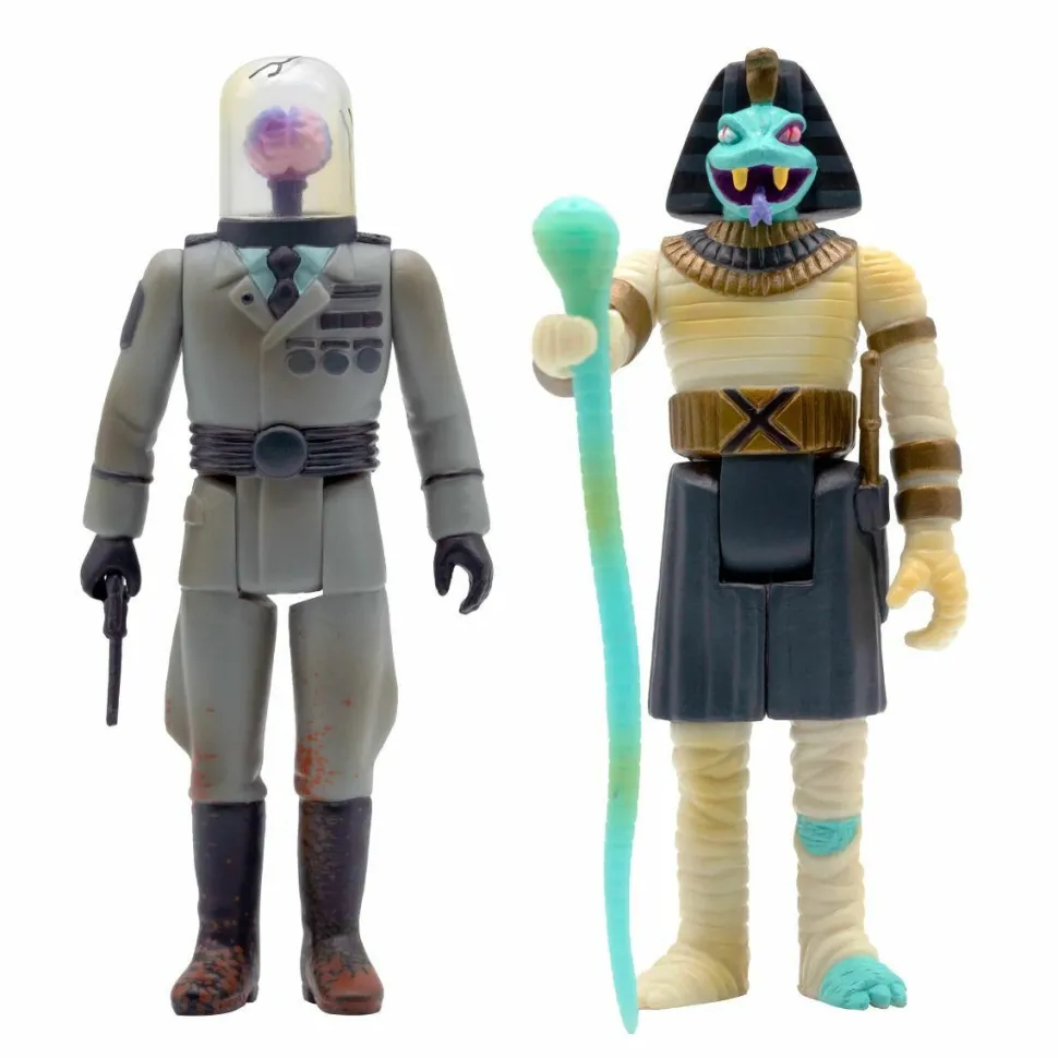 The Worst - 2020 Snake Tut & Cortex Commander ReAction 3.75” Action Figure 2-Pack