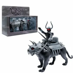 The Worst - The Four Worstmen of the Apocalypse Black Falcon & Famine Puma ReAction 3.75” Action Figure 2-Pack