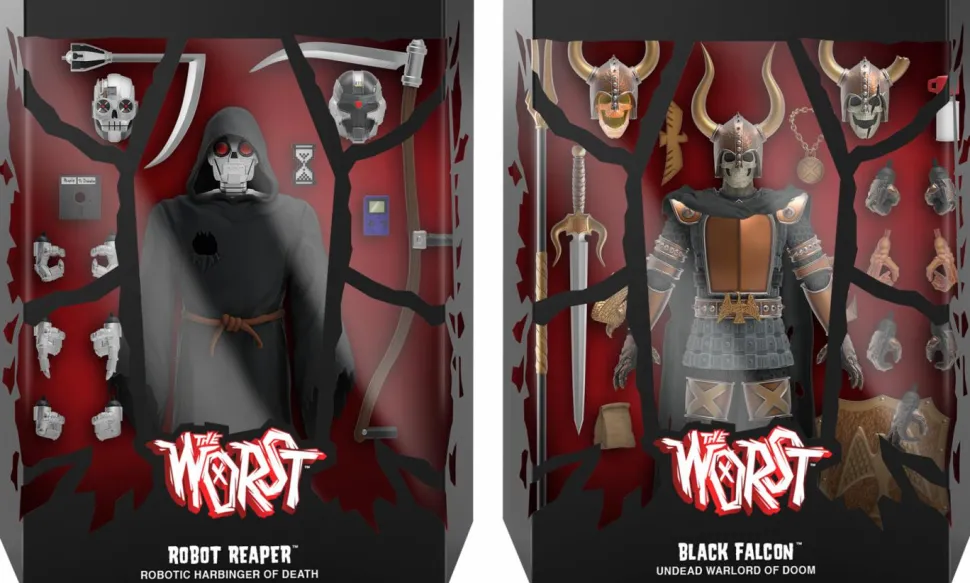 The Worst - Wave 2 Ultimates! 7” Scale Action Figure Assortment (Set of 2)