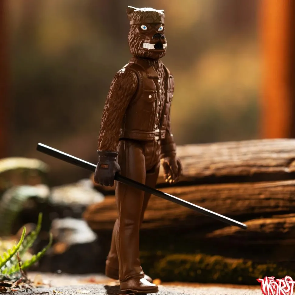 The Worst - Werewolf Biker (Scum Squad) ReAction 3.75" Action Figure (Wave 4)