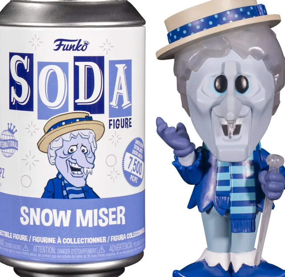 The Year Without A Santa Clause - Snow Miser Vinyl SODA Figure in Collector Can (International Edition)
