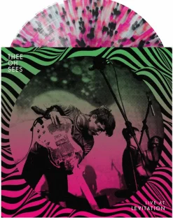 Thee Oh Sees - Live At Levitation LP Vinyl Record (Fuzz Club & Strangeworld Records Exclusive Milky Clear with Pink & Black Splatter Coloured Vinyl)