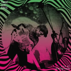 Thee Oh Sees - Live At Levitation LP Vinyl Record (Fuzz Club & Strangeworld Records Exclusive Milky Clear with Pink & Black Splatter Coloured Vinyl)