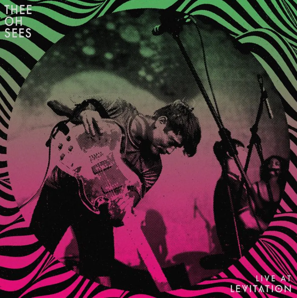 Thee Oh Sees - Live At Levitation LP Vinyl Record (Fuzz Club & Strangeworld Records Exclusive Milky Clear with Pink & Black Splatter Coloured Vinyl)