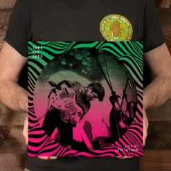 Thee Oh Sees - Live At Levitation LP Vinyl Record (Fuzz Club & Strangeworld Records Exclusive Milky Clear with Pink & Black Splatter Coloured Vinyl)