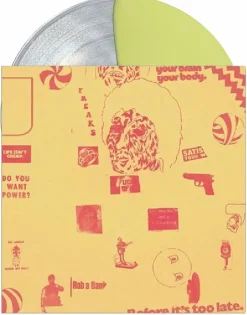 Thee Oh Sees / Total Control - Thee Oh Sees / Total Control Split LP Vinyl Record (Clear & Yellow Split Coloured Album)