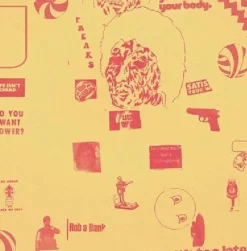Thee Oh Sees / Total Control - Thee Oh Sees / Total Control Split LP Vinyl Record (Clear & Yellow Split Coloured Album)