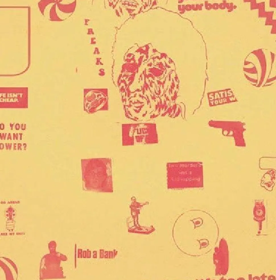 Thee Oh Sees / Total Control - Thee Oh Sees / Total Control Split LP Vinyl Record (Clear & Yellow Split Coloured Album)