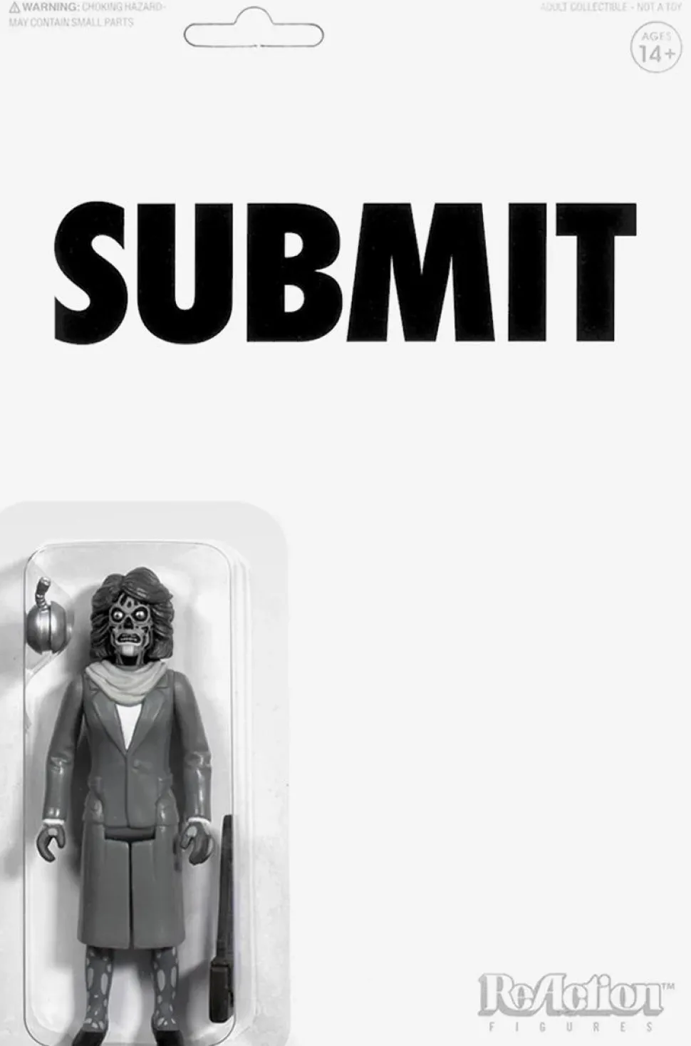 They Live - Female Ghoul Black & White ReAction 3.75” Action Figure