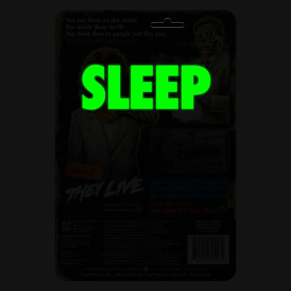 They Live - Female Ghoul Glow in the Dark ReAction 3.75” Action Figure