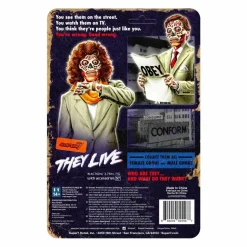 They Live - Male Ghoul Glow in the Dark ReAction 3.75” Action Figure