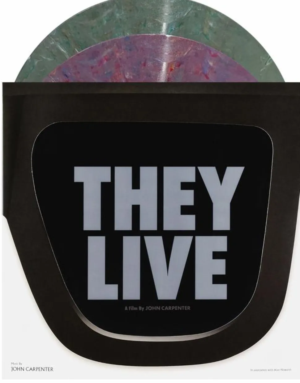 They Live - Original Motion Picture Soundtrack by John Carpenter LP Vinyl Record (Eco Coloured Vinyl)
