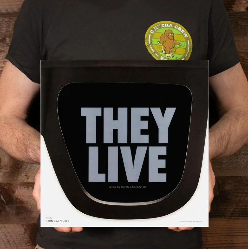 They Live - Original Motion Picture Soundtrack by John Carpenter LP Vinyl Record (Eco Coloured Vinyl)