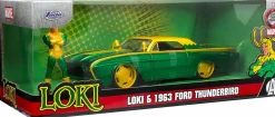 Thor - Loki & 1963 Ford Thunderbird 1/24th Scale Die-Cast Vehicle Replica