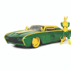 Thor - Loki & 1963 Ford Thunderbird 1/24th Scale Die-Cast Vehicle Replica